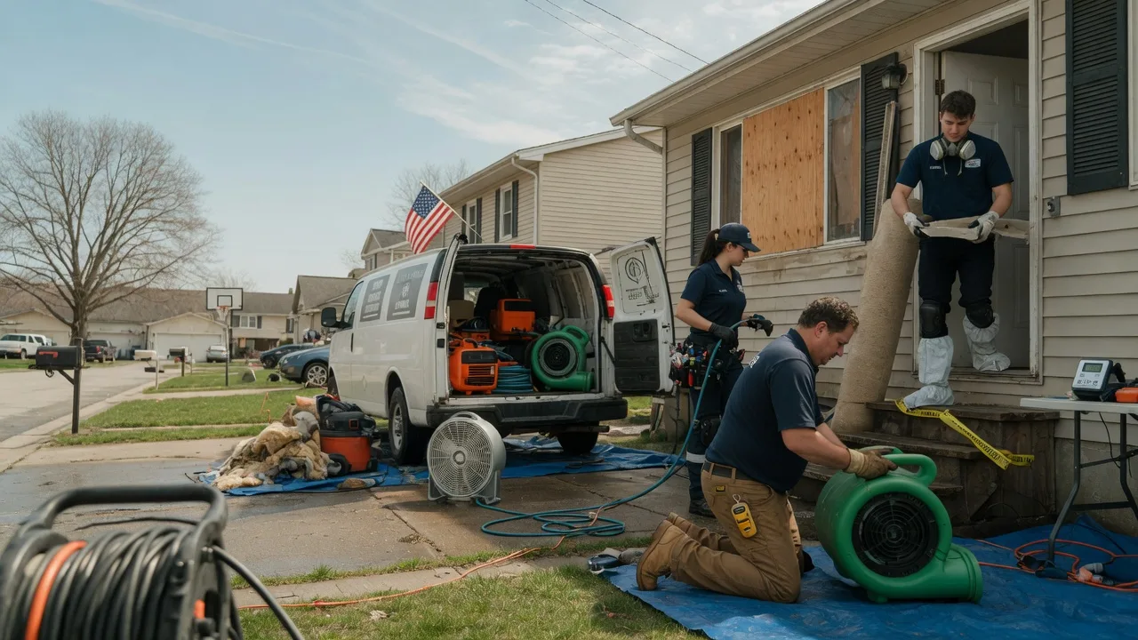 Water Damage Restoration in Stockertown, PA near me
